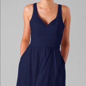 Bridesmaid dress.